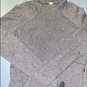 Lululemon crew grey sweatshirt size 6